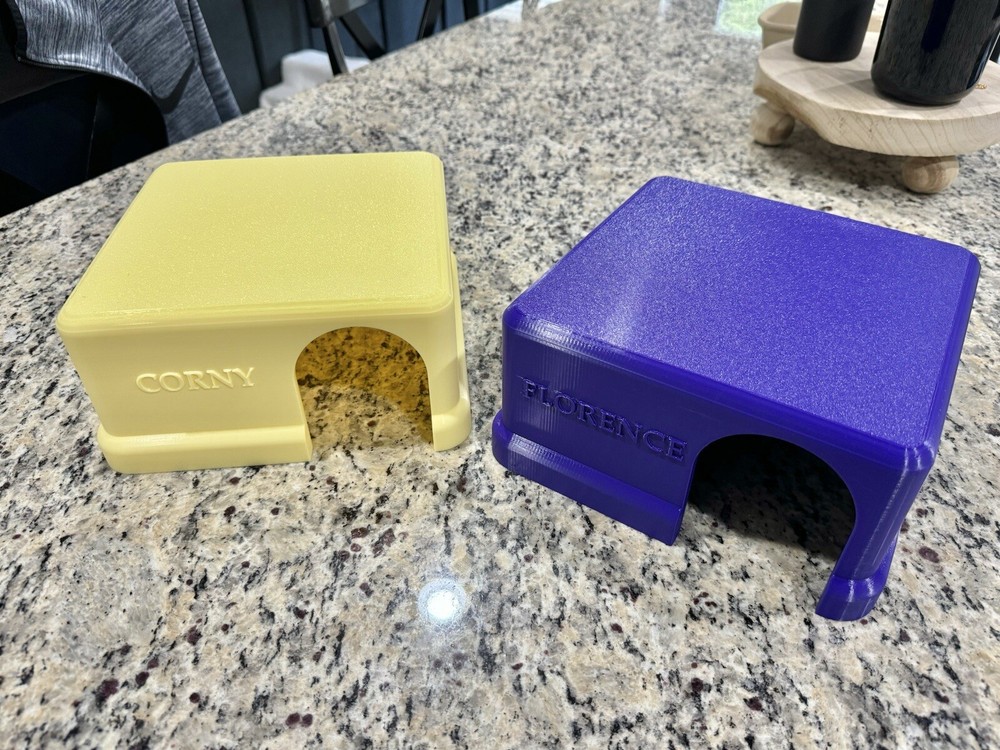 Snake Hide Caves 4x8x8 3D Printed
