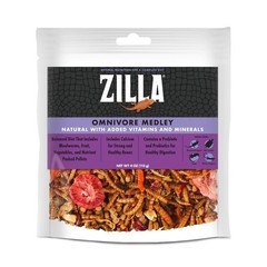 Complete Diet for Omnivore Reptiles 4 Ounces Medley Food