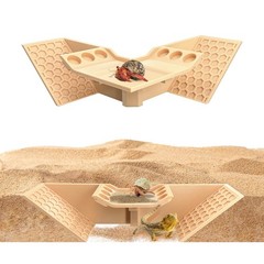 Yellow Hermit Crab Cave Hideout 3in1 Underground Tunnel Climbing Toys