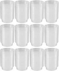200 pcs 0.5oz Crested Gecko Food and Water Feeding Cups, Reptile Feeder Bowls, f