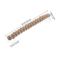 3Pcs Reusable Jute Rope Hammock Hermit Crab Lizard Climbing Vine