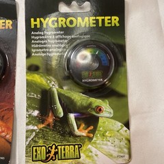 Reptile Supplies Lot (New) 🐍 🦎 Thermometer /Hygrometer / 2 Basking Lamp Bulbs