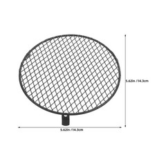 2Pcs Reusable Iron Heat Lamp Cage Covers for Pet Terrariums with Guard