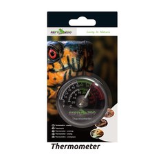 Reptile Terrarium Thermometer Dial Gauge Green Red White