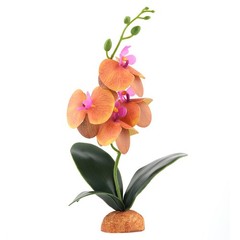 Artificial Orchids Plants, Reptile Terrarium Decor, Bearded Dragon Tank Acces…