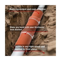 PVC Heating Blanket for Bending Pipes 2″ to 3″ | Adjustable Temperature Contr…