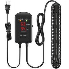 HiTauing Aquarium Heater, 300W Fish Tank Heater with LED Digital Display & 5 …