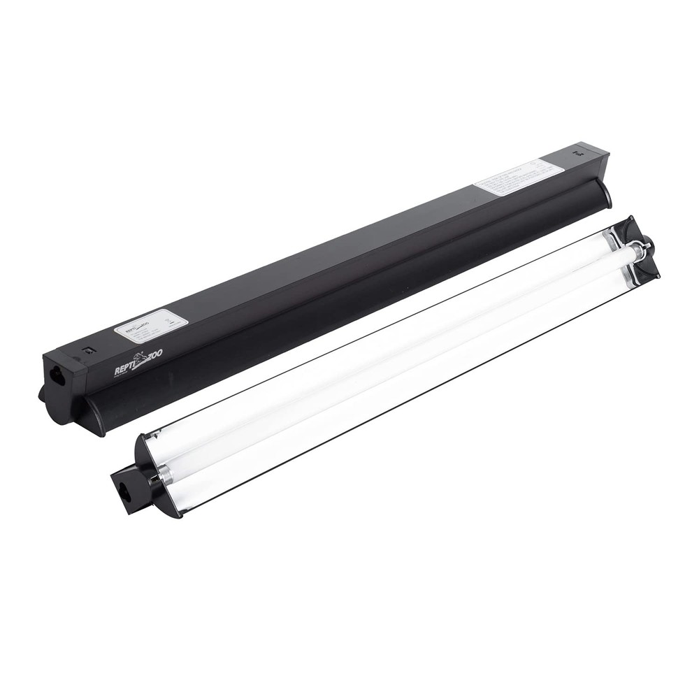 REPTI ZOO T5 HO UVB Lighting Combo Kit, Terrarium Hood 1 Count (Pack of 1)