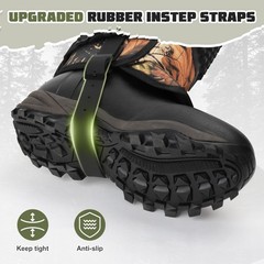 Kalkal Snake Gaiters, 1200D Waterproof Snake Chaps Snake Gaiters for Men Wome…