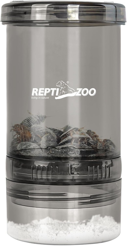 Reptile Cricket Calcium Powder Mixer, Cricket Keeper Shaker for Bearded Dragon G
