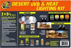 Compact Dual Kit with UVB & Heat Lighting for Tropical Reptiles, 13W