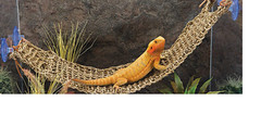 Wicker Reptile Lounger Hammock For Reptiles, Rectangle, Large