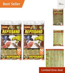 ReptiSand, Desert White, 10 Pounds Pack of 2