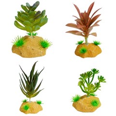 Fish Tanks Grass Landscaped Decoration Terrarium Habitat Decors for Succulents