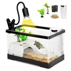 AZV XLarge Turtle Tank Kit,All in One Starter Aquarium,Indoor Red Eared Slide…
