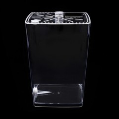 Transparent Desktop Reptile Box Acrylic Reptile Breeding Box with LED Light