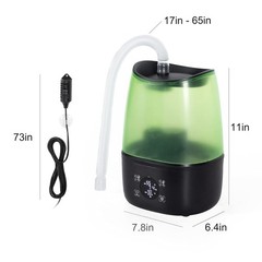 REPTI ZOO Reptile Automatic Fogger 2 IN 1 Digital Timing & Hygrostat Humidifi…