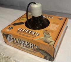 Fluker’s Repta-Deluxe Clamp Lamp with Switch for Reptiles New *Read*