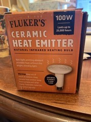 Fluker’s Ceramic Heat Emitter for Reptiles