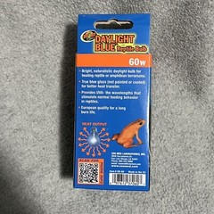 Zoo Med Daylight Blue Reptile Bulb 60 Watt