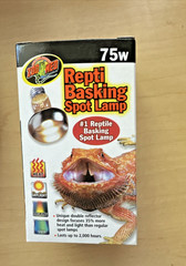 Zoo Med Repti Basking Spot Lamp 75W Replacement Bulb NEW