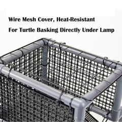 Above-Tank Turtle Basking Platform – Large Loft with Non-Slip Ramp & Dryin