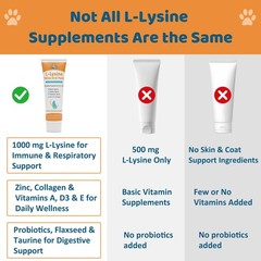 L-Lysine for Cats Oral Paste – Immune & Respiratory Support Felines Brown