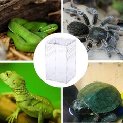 Reptile Habitat Terrarium Breeding Box Transparent Acrylic Cage Spider Scorpion