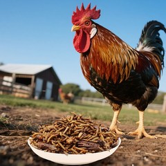 1LBS Bulk Dried Insect Trail Mix Dried Mealworms BSFL Dried Crickets Grasshopper