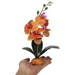 Artificial Orchids Plants, Reptile Terrarium Decor, Bearded Dragon Tank Acces…