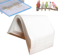Bird Cage Liners-100Pcs-11” X 20”Disposable Non-Wovenbird Cage Tray Liners, Di
