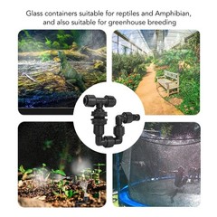 Terrarium Reptile Fogger Adjustable Aquarium Mist Sprinkler Nozzle For