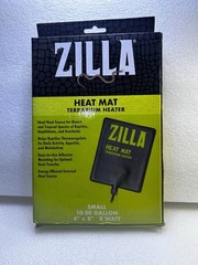 Zilla Terrarium Heat Mats 6 x 8 10-20 Gallon 8W New In Box