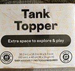 EveryYay Small Animal Tank Topper 40 Gallon, Size: 36.2″ L X 18.3″ W X 9.3″ H
