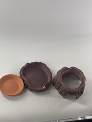 3 in 1 Reptile Hide Cave with Detachable Base & Humidity Dish, Essential Tank Te