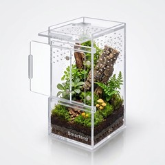 【PreAssembled】 Jumping Spider Enclosure3″×3″×6″ Front Above Opening Praying M…
