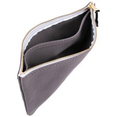Klein Tools 55578 Zipper Bag with Divider, No. 10 Canvas, 7-Inch x 12-1/2-Inc…