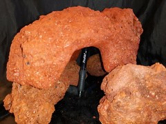FISH TANK AQUARIUM STONE REPTILE CLIMB HIDE SHELTER CAVE LAVA TUNNEL LABYRINTH