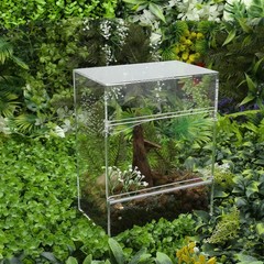 Acrylic Tarantula Enclosure Jumping Spider Enclosure with Front Opening Door …