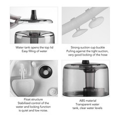 3.5L Reptile Humidifier Large Capacity 280mL/h Top Fill Fogger With Humidity