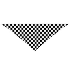 Pit Crew Dog Bandana Checkered Flags Race Car Flag Dog Bandana Collars Triang…
