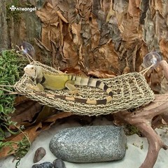 Adjustable Bearded Dragon Hammock 16” x 8” – Perfect for Climbing Reptiles