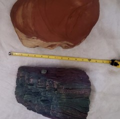 2 large Reptile Hide Aways. one rock, one log