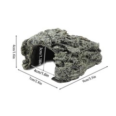 Reptile Rock Hide Cave Simulation Rock Cave Hideout For Lizard Small