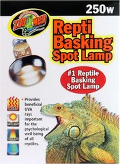 Zoo Med Repti Basking Spot Lamp 250W for Large Reptiles