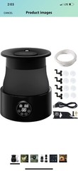 5L Reptile Mister Fogger Terrariums Humidifier,Automatic,Silent Digital Timing
