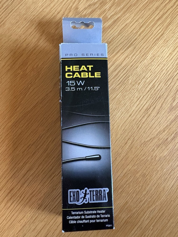Exo Terra 15 W Terrarium Substrate Heating Cable – open box