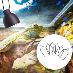 6 Pcs Reptile Light Fixing Clip Clips Lamp for Reptiles Climbing Pets Clamps