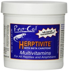 Multivitamin for Reptiles and Amphibians 3.3 oz 1 Pack Blue Bottle