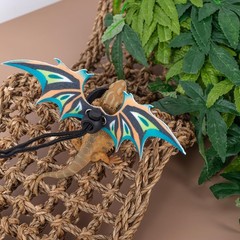 COMSUN 2 Pack Bearded Dragon Lizard Harness Leash Set, Small, Multicolor